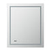 Aquadom Daytona 24" x 30" Rectangle Ultra-Slim Framed LED Lighted Bathroom Mirror With Defogger