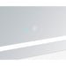 Aquadom Daytona 24" x 30" Rectangle Ultra-Slim Framed LED Lighted Bathroom Mirror With Defogger