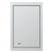 Aquadom Daytona  24" X 36" Rectangle  Ultra-Slim Frame LED Lighted Bathroom Mirror With Defogger