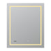 Aquadom Daytona  30" X 30" Square Ultra-Slim Frame LED Lighted Bathroom Mirror With Defogger