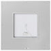 Aquadom Daytona  30" X 30" Square Ultra-Slim Frame LED Lighted Bathroom Mirror With Defogger