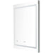 Aquadom Daytona  30" X 36" Rectangle Ultra-Slim Frame LED Lighted Bathroom Mirror With Defogger