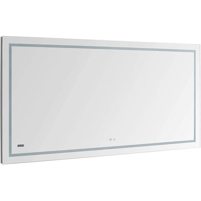 Aquadom Daytona 48" X 30" Rectangle  Ultra-Slim Frame LED Lighted Bathroom Mirror With Defogger