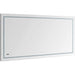 Aquadom Daytona 48" X 30" Rectangle  Ultra-Slim Frame LED Lighted Bathroom Mirror With Defogger