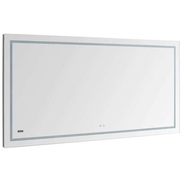 Aquadom Daytona 48" X 30" Rectangle  Ultra-Slim Frame LED Lighted Bathroom Mirror With Defogger