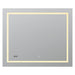 Aquadom Daytona 48" X 30" Rectangle  Ultra-Slim Frame LED Lighted Bathroom Mirror With Defogger