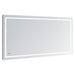 Aquadom Daytona 60" X 30" Rectangle Ultra-Slim Frame LED Lighted Bathroom Mirror With Defogger