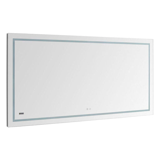 Aquadom Daytona 60" X 30" Rectangle Ultra-Slim Frame LED Lighted Bathroom Mirror With Defogger