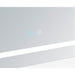 Aquadom Daytona 60" X 30" Rectangle Ultra-Slim Frame LED Lighted Bathroom Mirror With Defogger