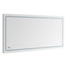 Aquadom Daytona 72" X 36" Rectangle Ultra-Slim Frame LED Lighted Bathroom Mirror With Defogger