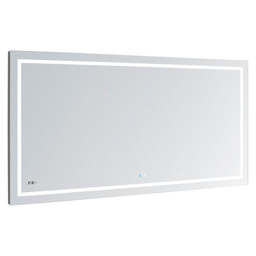 Aquadom Daytona 84" X 36" Rectangle Ultra-Slim Frame LED Lighted Bathroom Mirror With Defogger