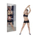 Aquadom Energy 18" X 48" Smart Fitness Mirror With 5MP HD Camera and Body Fat Scale