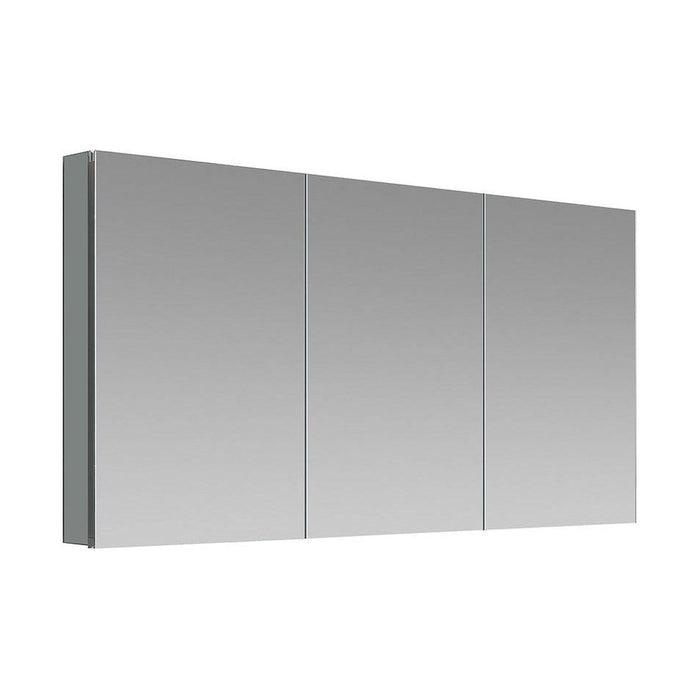 Aquadom Royal  60" x 30" Triple Door Medicine Cabinet With 3x LED Magnifying Mirror