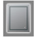 Aquadom SOHO  24" X 30" Rectangular Ultra-Slim Frame LED Lighted Bathroom Mirror With Defogger