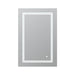 Aquadom SOHO 24" X 36" Rectangular Ultra-Slim Frame LED Lighted Bathroom Mirror With Defogger