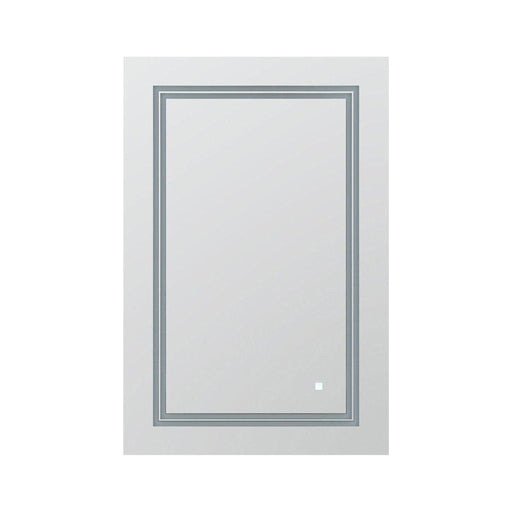 Aquadom SOHO 24" X 36" Rectangular Ultra-Slim Frame LED Lighted Bathroom Mirror With Defogger