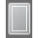 Aquadom SOHO 24" X 36" Rectangular Ultra-Slim Frame LED Lighted Bathroom Mirror With Defogger