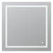 Aquadom SOHO  30" X 30" Square Ultra-Slim Frame LED Lighted Bathroom Mirror With Defogger