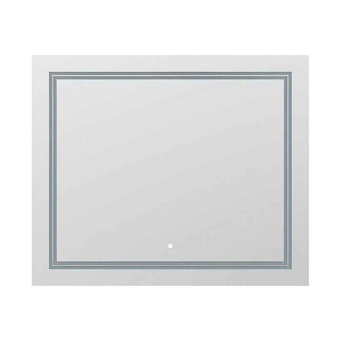 Aquadom SOHO 36" X 30" Rectangle Ultra-Slim Frame LED Lighted Bathroom Mirror With Defogger