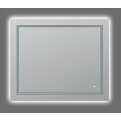 Aquadom SOHO 36" X 30" Rectangle Ultra-Slim Frame LED Lighted Bathroom Mirror With Defogger