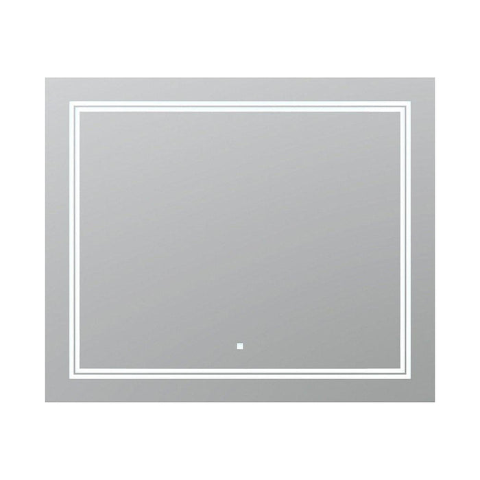 Aquadom SOHO 36" X 30" Rectangle Ultra-Slim Frame LED Lighted Bathroom Mirror With Defogger