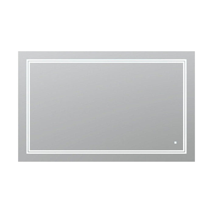 Aquadom SOHO 48" X 30" Rectangular Ultra-Slim Frame LED Lighted Bathroom Mirror With Defogger