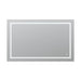 Aquadom SOHO 48" X 30" Rectangular Ultra-Slim Frame LED Lighted Bathroom Mirror With Defogger