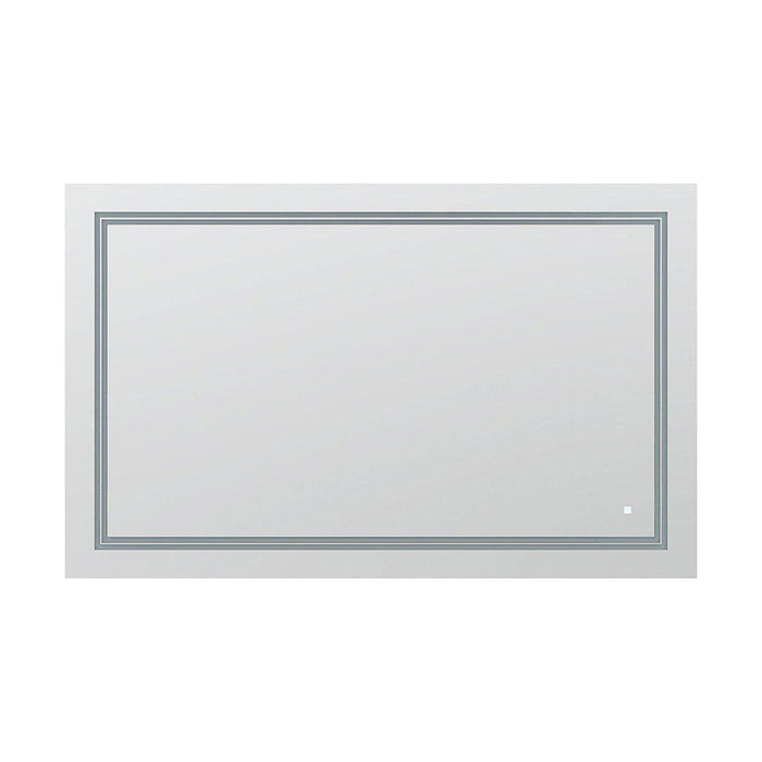 Aquadom SOHO 48" X 30" Rectangular Ultra-Slim Frame LED Lighted Bathroom Mirror With Defogger