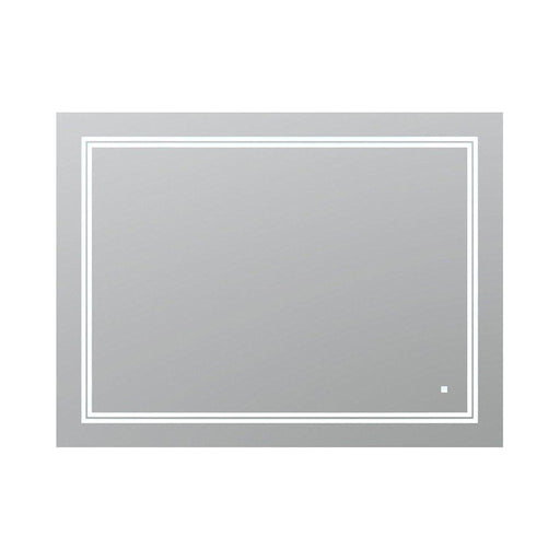 Aquadom SOHO 48" X 36" Rectangular Ultra-Slim Frame LED Lighted Bathroom Mirror With Defogger