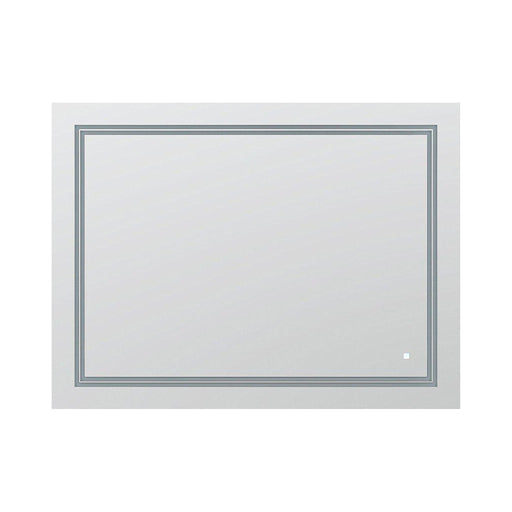 Aquadom SOHO 48" X 36" Rectangular Ultra-Slim Frame LED Lighted Bathroom Mirror With Defogger