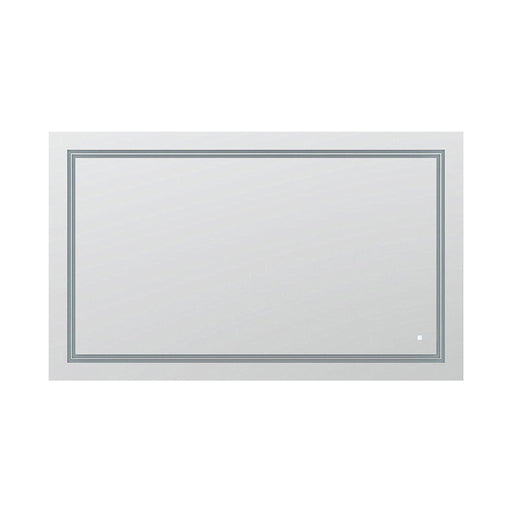 Aquadom SOHO 60" X 36" Rectangular Ultra-Slim Frame LED Lighted Bathroom Mirror With Defogger