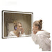 Aquadom Vision 48" x 32" Smart LED Lighted Bathroom Mirror With Built-in TV, Defogger, Body Fat Scale and Skin Detector