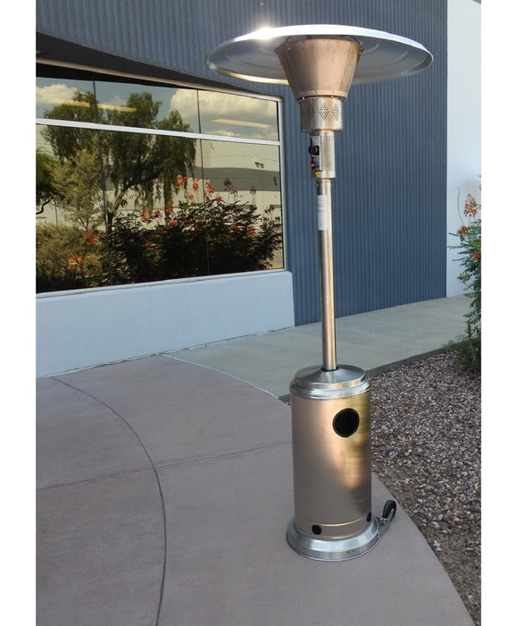 AZ Patio Heaters Commercial Patio Heater in Stainless Steel