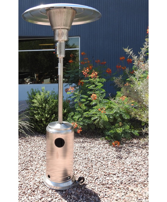 AZ Patio Heaters Commercial Patio Heater in Stainless Steel