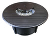 AZ Patio Heaters Round Slatted Cast Aluminum Fire Pit