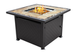 AZ Patio Heaters Square Tile Fire Pit in Bronze