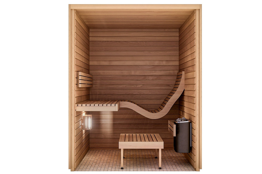 Auroom Baia 2-Person Traditional Indoor Sauna