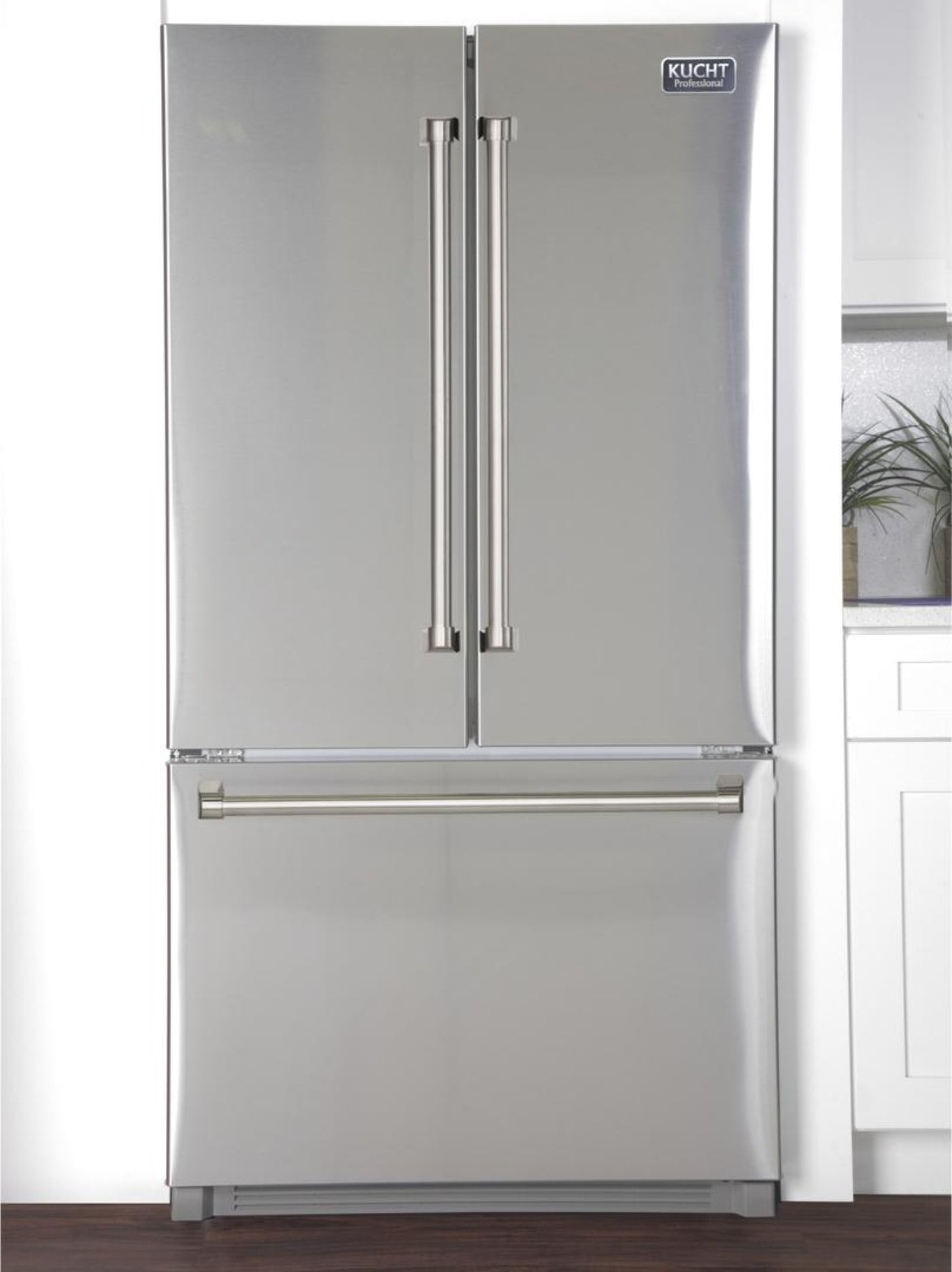 Kucht Professional 36 in. 26.1 cu. ft. French Door Refrigerator in Stainless Steel, -  K748FDS