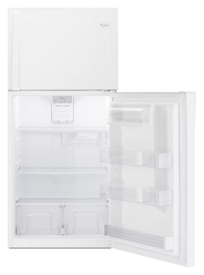 WHIRLPOOL 30-inch Wide Top Freezer Refrigerator - 19 cu. ft. - WRT549SZDW-KT