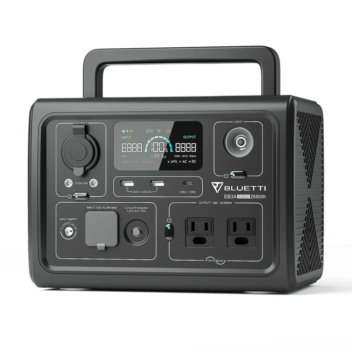 Bluetti EB3A Portable Power Station