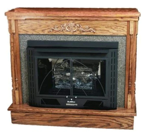 Buck Stove Model 34 Contemporary Gas Fireplace