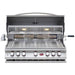 Cal Flame -  BBQ Built In Grills P 5 BURNER with Lights, Rotisserie & Back Burner - LP