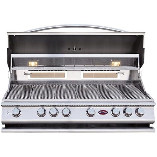 Cal Flame -  BBQ Built In Grills P 6 BURNER with Lights, Rotisserie & Back Burner - LP