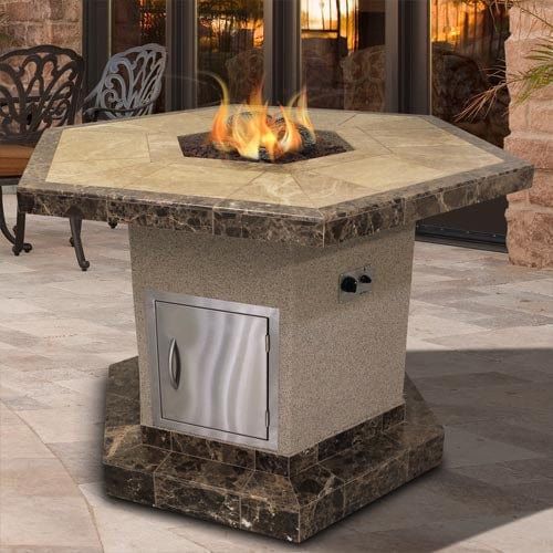 Cal Flame - Firepits FPT-H1050T - Natural Stone