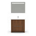 Casa Mare Alessio 32" Bathroom Vanity and Ceramic Sink Combo with LED Mirror