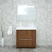 Casa Mare Alessio 32" Bathroom Vanity and Ceramic Sink Combo with LED Mirror