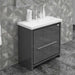 Casa Mare Alessio 36" Bathroom Vanity and Ceramic Sink Combo with LED Mirror