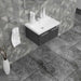 Casa Mare Aspe 24" Bathroom Vanity and Ceramic Sink Combo with LED Mirror