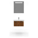 Casa Mare Aspe 32" Bathroom Vanity and Ceramic Sink Combo with LED Mirror