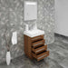 Casa Mare Domenico 32" Bathroom Vanity and Ceramic Sink Combo with LED Mirror